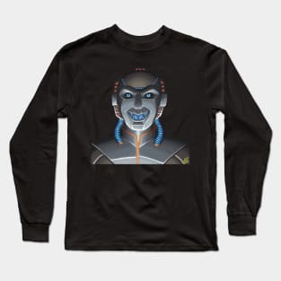 Roboto Mask Long Sleeve T-Shirt